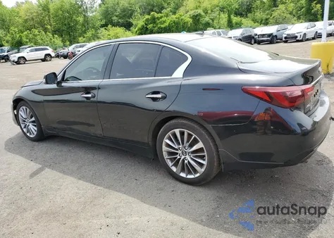 2018 Infiniti Q50 Luxe из США, поврежденный, VIN JN1EV7AR5JM437339